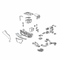 OEM 2010 Buick LaCrosse Lamp Diagram - 9018794