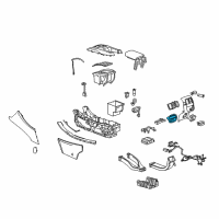 OEM 2012 Buick LaCrosse Rear Compartment Diagram - 9067256