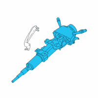 OEM 2006 Cadillac SRX Steering Column Diagram - 19367089