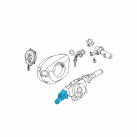 OEM 2015 Nissan Armada Switch-Turn Dim Diagram - 25540-CM31E