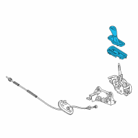 OEM 2018 Chevrolet Cruze Shift Knob Diagram - 84056194