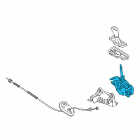 OEM 2019 Chevrolet Equinox Gear Shift Assembly Diagram - 13534680