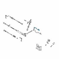 OEM 2001 Nissan Maxima Tube Assy-Cylinder Diagram - 49541-2Y900