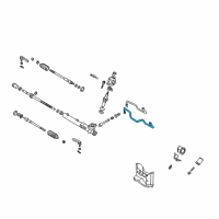 OEM 2001 Nissan Maxima Tube Assy-Cylinder Diagram - 49542-2Y900