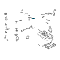 OEM 2001 Lexus ES300 Hose Sub-Assembly, Fuel Diagram - 77404-06010