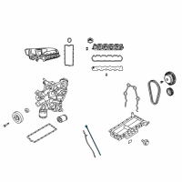 OEM 2015 Dodge Viper Indicator-Engine Oil Level Diagram - 5037851AB