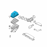 OEM 2012 Hyundai Genesis Cover-Air Cleaner Diagram - 28111-3M000