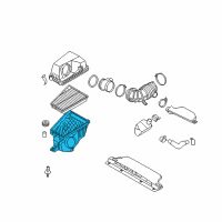 OEM Hyundai Genesis Body-Air Cleaner Diagram - 28112-3M000