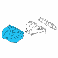 OEM GMC Canyon Heat Shield Diagram - 12661605