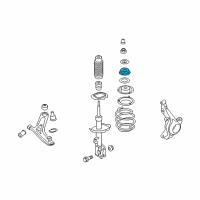 OEM Kia Soul INSULATOR-STRUT Diagram - 546112K000