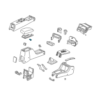 OEM 2000 Honda Civic Lock Diagram - 83407-ST0-003