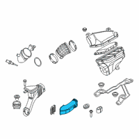 OEM BMW X7 Intake Duct Diagram - 13-71-8-662-934