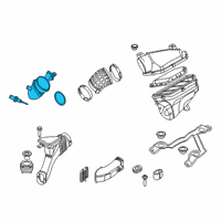 OEM 2022 BMW X5 AIR INTAKE TUBE Diagram - 13-71-8-689-759