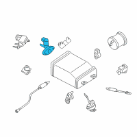 OEM 2003 Nissan Frontier Valve Assembly - Control Diagram - 14930-5M00A