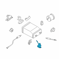 OEM 2005 Nissan Sentra Valve Assembly-SOLENOID Diagram - 14956-40U1B