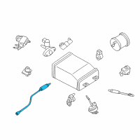 OEM 2003 Nissan Altima Heated Oxygen Sensor Diagram - 22690-8J010