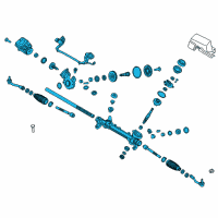 OEM 2015 Hyundai Sonata Gear & Linkage Assembly-MDPS Diagram - 57700-C2000