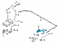 OEM 2021 Ford Mustang Mach-E HOSE Diagram - LJ9Z-8B081-A