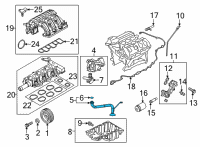 OEM 2021 Ford Transit-350 HD Oil Pick-Up Diagram - LK4Z-6622-A