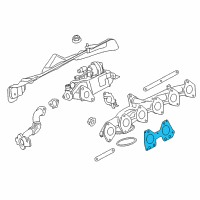 OEM 2017 BMW 328d xDrive Steel Gasket Diagram - 11-62-8-509-783