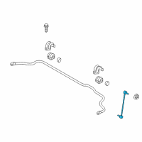 OEM 2011 Hyundai Elantra Link-Stabilizer Diagram - 54830-0U000