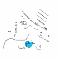 OEM 2002 Toyota Tundra Reservoir Diagram - 85315-0C010