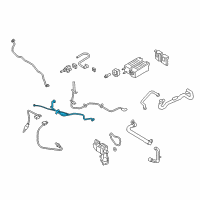 OEM 2018 Lincoln MKC Feed Line Diagram - GV6Z-9C047-A