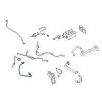 OEM 2017 Ford Escape Lower Oxygen Sensor Diagram - F1FZ-9G444-C