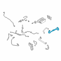 OEM Ford Escape PCV Hose Diagram - GV6Z-6A664-B