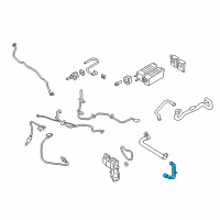 OEM Ford Fusion Connector Tube Diagram - DS7Z-6758-F