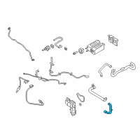 OEM Ford Connector Tube Diagram - DS7Z-6758-F