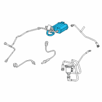 OEM Chrysler CANISTER-Vapor Diagram - 5147055AF