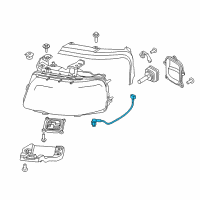 OEM 2016 Lincoln Navigator Harness Diagram - FL7Z-13A006-A