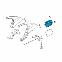 OEM 2006 BMW 530xi Cover Pot Diagram - 51-17-7-183-712