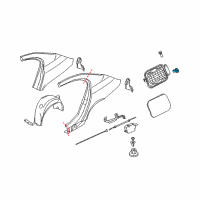 OEM 2010 BMW X3 Buffer Stop With Ejector Diagram - 51-17-8-228-939