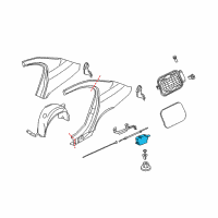 OEM BMW M5 Actuator Diagram - 67-11-6-988-089