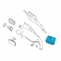 OEM 2018 Nissan Murano Switch Assy-Seat Diagram - 25500-5AA0A