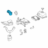 OEM 2013 Lexus ES350 Hose, Air Cleaner Diagram - 17881-0P130