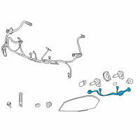 OEM Chevrolet Monte Carlo Socket & Wire Diagram - 25842432