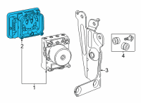 OEM 2021 Chevrolet Silverado 2500 HD Control Module Diagram - 84569119