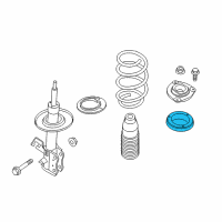 OEM Nissan Juke Bearing-Strut Diagram - 54325-1KA0A