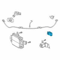 OEM 2018 Lexus LC500h Sensor, SMOG VENTILA Diagram - 88898-11010