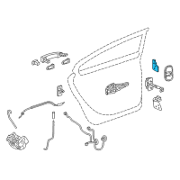 OEM 2017 Buick Regal Upper Hinge Diagram - 13281823