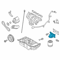 OEM 2019 Lincoln MKZ Adapter Diagram - F2GZ-6881-A