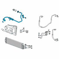 OEM Buick Inlet Pipe Diagram - 24042523