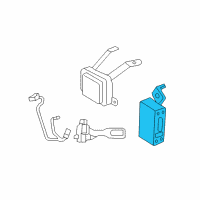 OEM 2008 Lexus IS F Computer Assy, Distance Control Diagram - 88240-53040