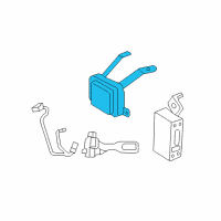 OEM 2008 Lexus IS F Sensor Assembly, MILLIME Diagram - 88210-53120