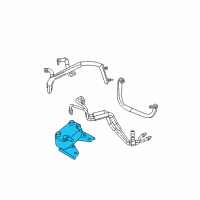 OEM 2007 Chrysler Sebring Engine Oil Cooler Diagram - 4892377AA