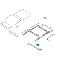 OEM 2013 Kia Sportage Motor Assembly-PANORAMAR Diagram - 816313W000