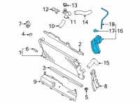 OEM 2022 Toyota GR86 Reservoir Assembly Diagram - SU003-09079